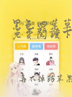 黑色四叶草漫画免费阅读下拉式