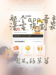 哪个app看动漫电视剧最全还免费