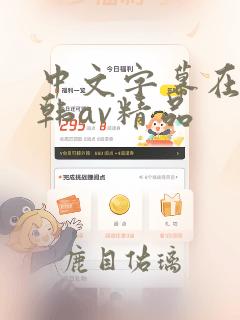 中文字幕在线日韩av精品