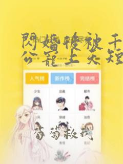 闪婚后被千亿老公宠上天短剧演员表