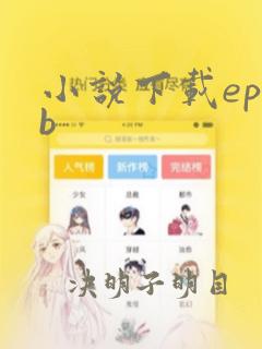 小说下载epub