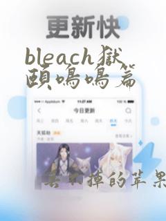 bleach狱颐鸣鸣篇