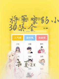 将军家的小娘子30集全