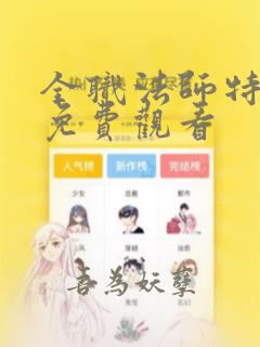 全职法师特别篇免费观看