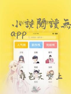 小说阅读无广告app