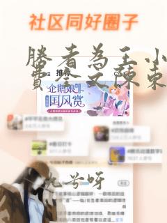 胜者为王小说免费全文陈东