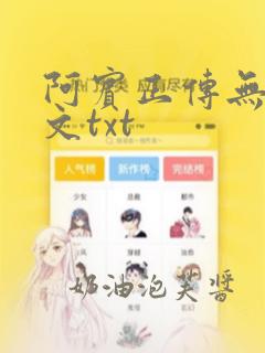 阿宾正传无删全文txt