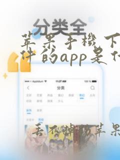 苹果手机下载软件的app是什么