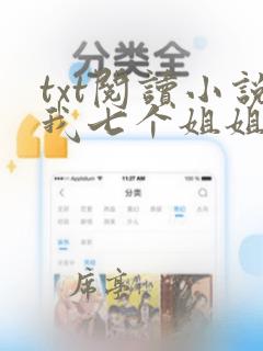 txt阅读小说我七个姐姐绝世无双