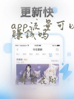 app流量可以赚钱吗