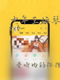 少年王抚琴的人txt