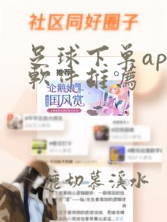 足球下单app软件推荐