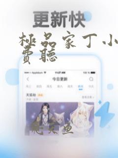 极品家丁小说免费听