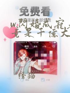 w闪婚成宠老公竟是千亿大佬