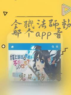 全职法师动漫在哪个app看