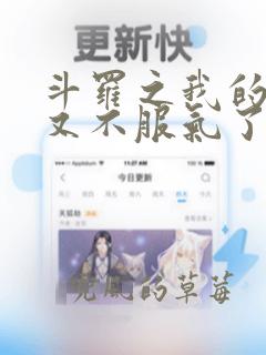 斗罗之我的系统又不服气了无弹窗