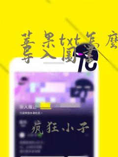 苹果txt怎么导入图书