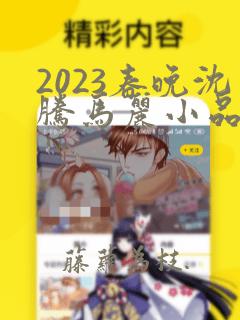 2023春晚沈腾马丽小品《坑》