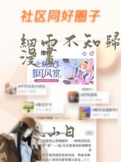 细雨不知归免费漫画