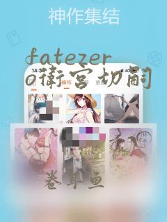 fatezero卫宫切嗣