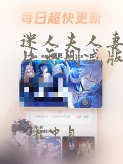 迷人夫人妻理伦片无删减版