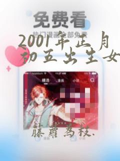 2001年正月初五出生女孩命运