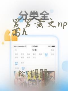 男男黄文np 高h