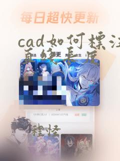 cad如何标注直线长度