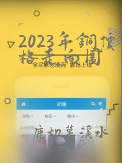 2023年铜价格走向图