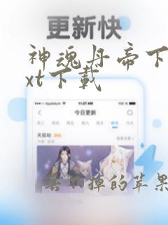 神魂丹帝下载txt下载