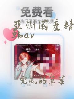 亚洲国产精品日韩av