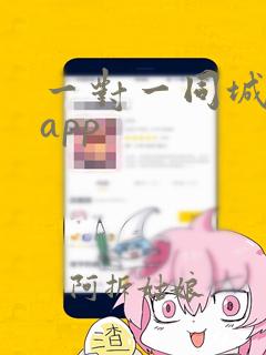 一对一同城交友app