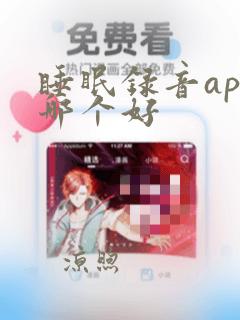 睡眠录音app哪个好