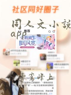 同人文小说软件app