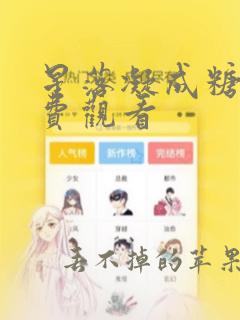 星落凝成糖4免费观看