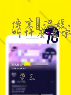 傅寒燚温媛小说叫什么名字