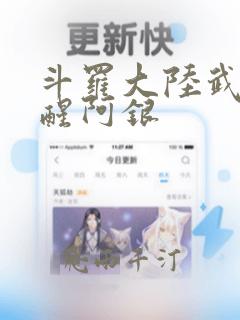 斗罗大陆武魂觉醒阿银