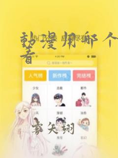 动漫用哪个软件看