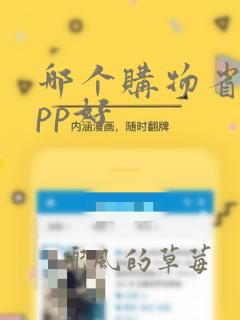 哪个购物省钱app好