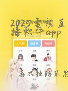 2025电视直播软件app