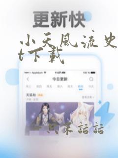 小天风流史txt下载