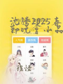 沈腾2025春节晚会小品