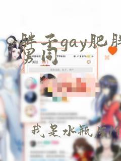 胖子gay肥胖男同