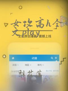 女攻高h全肉污文play