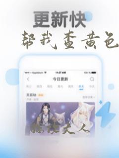 帮我查黄色片