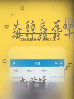 火的交友app排行榜前十名