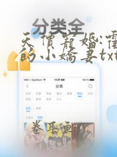 天价宠婚:霍总的小娇妻txt