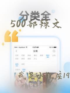 500部辣文