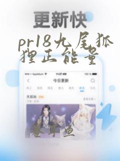 pr18九尾狐狸正能量