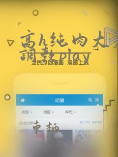 高h纯肉大尺度调教play